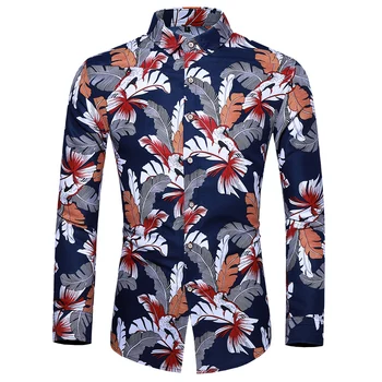 Plam Tree Printed Long Sleeve Shirt Single Breatsed Streetwear Mens Office Shirts Hawaii Blouse Male Big and Tall Size 7XL 6XL
Plam Tree Printed Long Sleeve Shirt Single Breatsed Streetwear Mens Office Shirts Hawaii Blouse Male Big and Tall Size 7XL 6XL