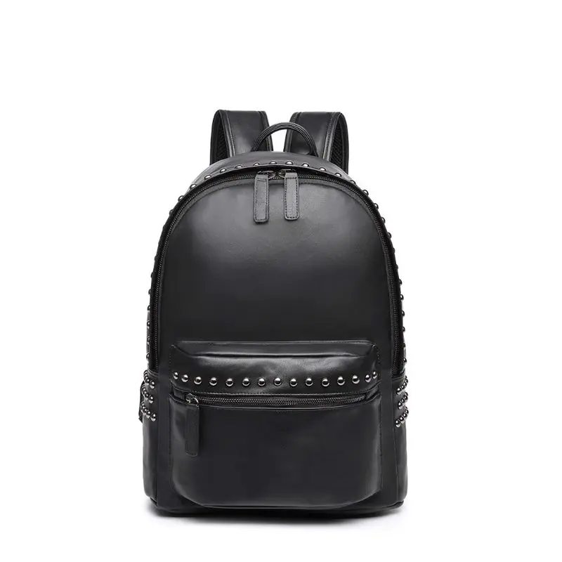THINKTHENDO Women Rivets Backpack Travel PU Leather Bag Rucksack Shoulder School Bags for Teenage Girls New
THINKTHENDO Women Rivets Backpack Travel PU Leather Bag Rucksack Shoulder School Bags for Teenage Girls New