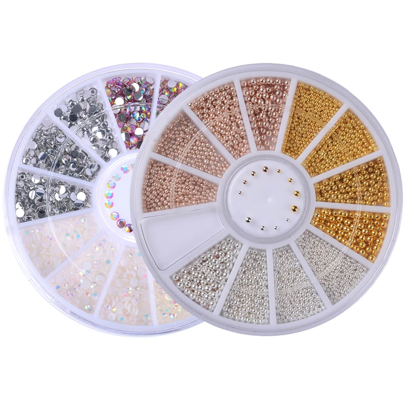2 Boxes Mixed Rhinestone Nail Stud 3D Nail Decoration for DIY Bead Rivet Fruit Fimo Slice Manicure Nail Art Decor Set
2 Boxes Mixed Rhinestone Nail Stud 3D Nail Decoration for DIY Bead Rivet Fruit Fimo Slice Manicure Nail Art Decor Set