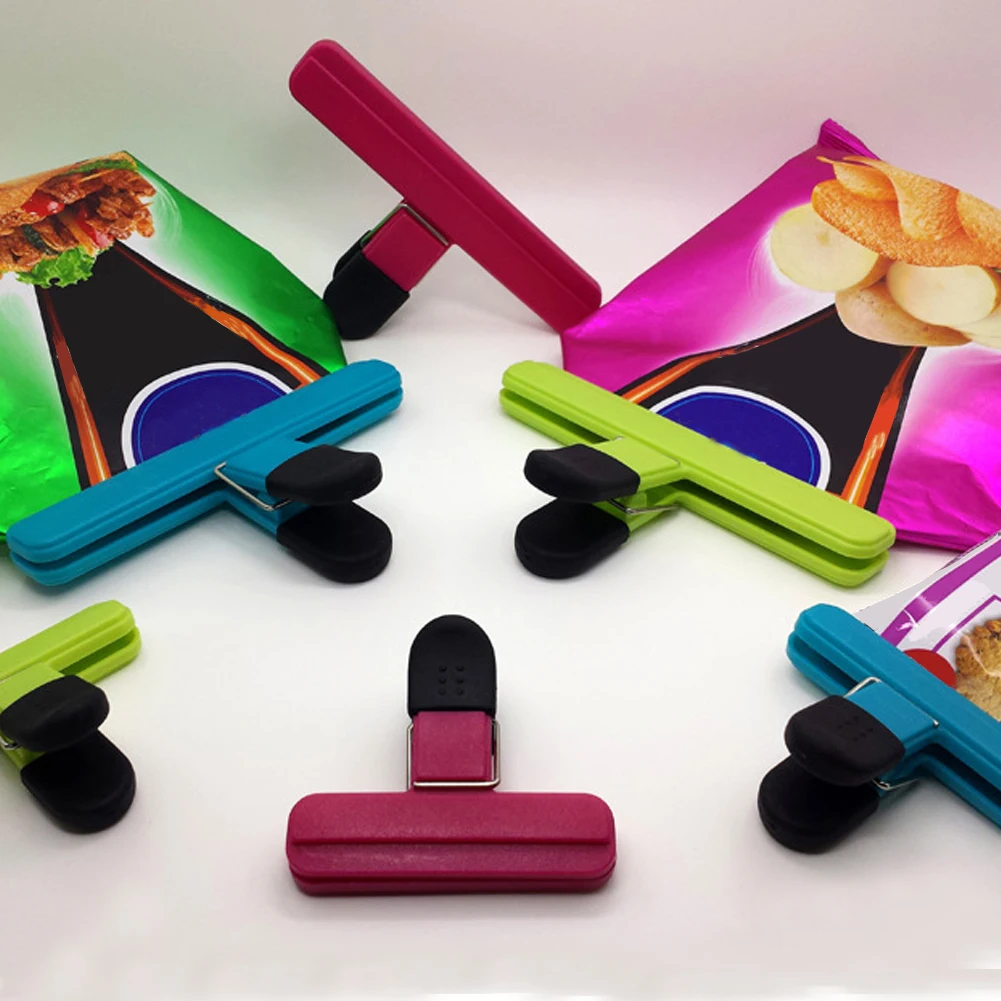 6pcs Sealing Bag Clips Outdoor Camp Food Bag Sealer Home Food Close Clip Househould Food Snack Storage Clamp Kitchen Device New
6pcs Sealing Bag Clips Outdoor Camp Food Bag Sealer Home Food Close Clip Househould Food Snack Storage Clamp Kitchen Device New