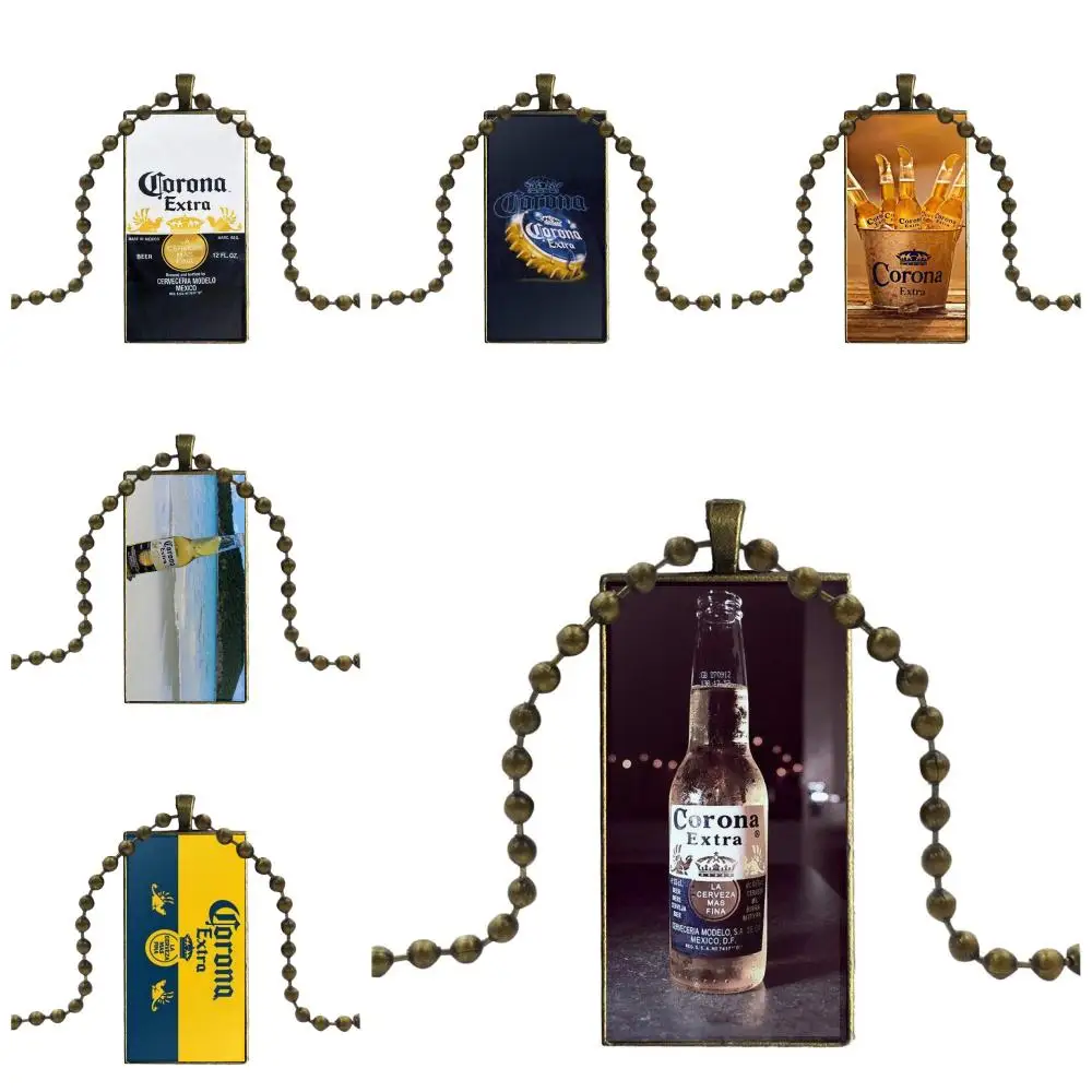 EJ Glaze Necklace Fashion Long Chain With Rectangle Necklace Jewelry For Men Women Gift Gold Corona Extra Beer
EJ Glaze Necklace Fashion Long Chain With Rectangle Necklace Jewelry For Men Women Gift Gold Corona Extra Beer