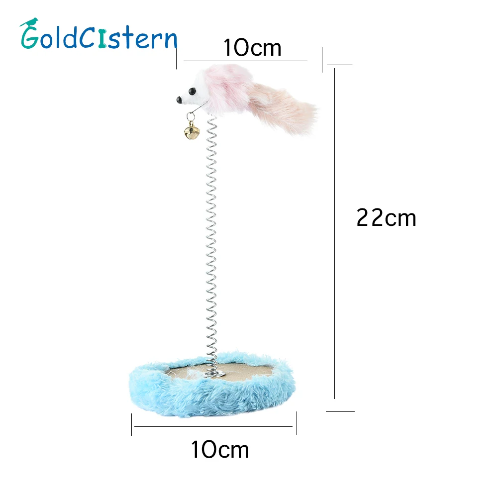 Cute cat chew toy Funning Cat Teaser Toy Spring Mouse Shape Toy Pet Cat Teaser Toy to Attract Cats Making Happy
Cute cat chew toy Funning Cat Teaser Toy Spring Mouse Shape Toy Pet Cat Teaser Toy to Attract Cats Making Happy