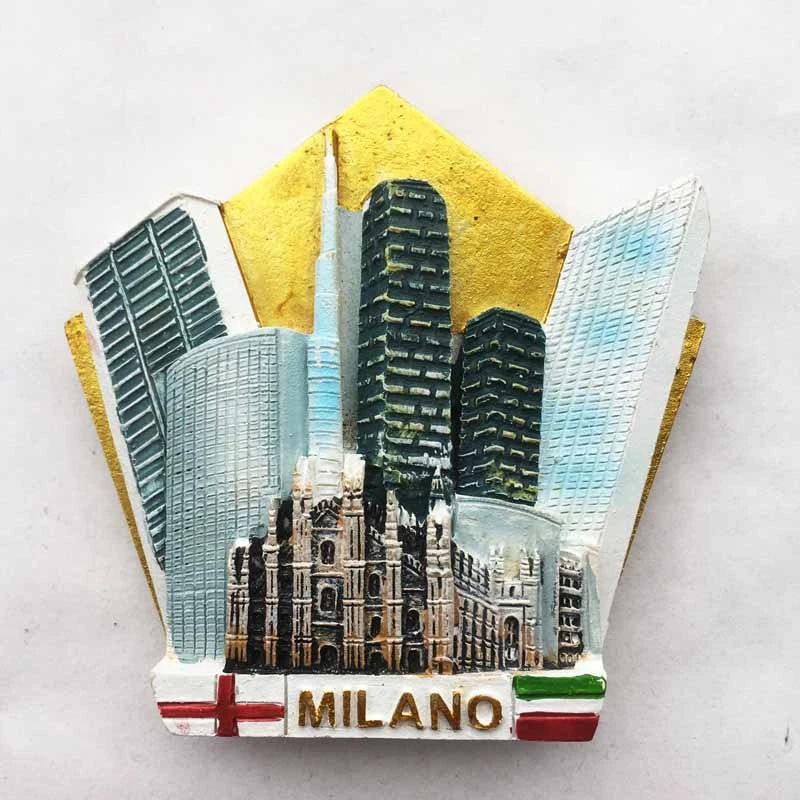Lychee Life Milan Landmark Building Refrigerator Magnetic Sticker Famous Landscape Fridge Magnet Modern Home Kitchen Decoration
Lychee Life Milan Landmark Building Refrigerator Magnetic Sticker Famous Landscape Fridge Magnet Modern Home Kitchen Decoration