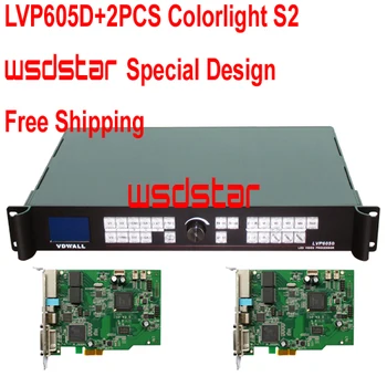 VDWALL LVP605D LED Video Processor with 2pcs LED sending card S2 LED rental screen video processor Special Design Free Shipping
VDWALL LVP605D LED Video Processor with 2pcs LED sending card S2 LED rental screen video processor Special Design Free Shipping