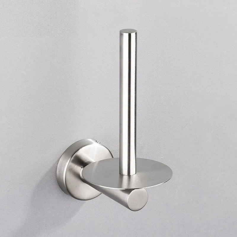 Wall-mounted vertical Toilet Paper Holder Bathroom Tissue Roll Paper Hanger Wall Mounted Decorative Paper Towel Holder Rack 
Wall-mounted vertical Toilet Paper Holder Bathroom Tissue Roll Paper Hanger Wall Mounted Decorative Paper Towel Holder Rack