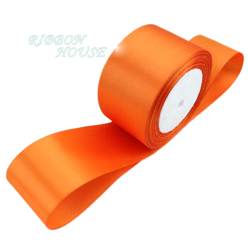 (25 yards/roll) 2'' (50mm) Orange Red single face satin ribbon webbing decoration gift Christmas ribbons
(25 yards/roll) 2'' (50mm) Orange Red single face satin ribbon webbing decoration gift Christmas ribbons