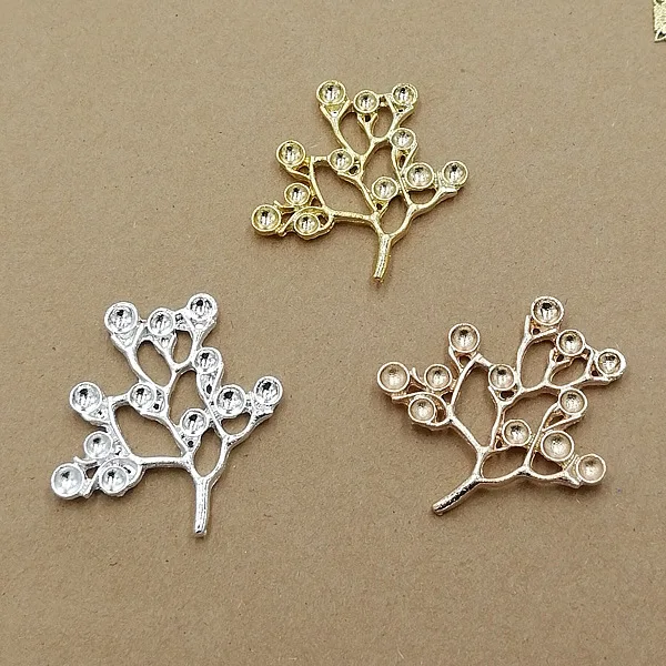 20 PCS 37*40mm Fashion Metal Alloy Branch KC Gold Silver Gold Tree Base Settings Connectors Charm For Jewelry Making
20 PCS 37*40mm Fashion Metal Alloy Branch KC Gold Silver Gold Tree Base Settings Connectors Charm For Jewelry Making