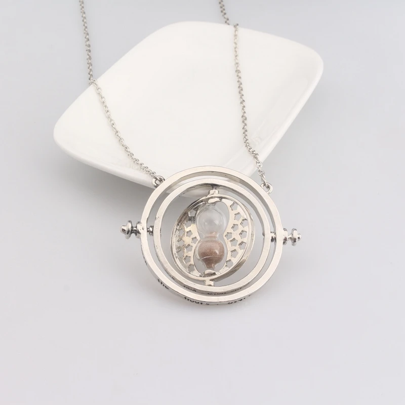 Movie Series Pendant Necklace Ttime Converter Hourglass Necklace 360 Degree Soul Device Male And Female Popular Jewelry
Movie Series Pendant Necklace Ttime Converter Hourglass Necklace 360 Degree Soul Device Male And Female Popular Jewelry