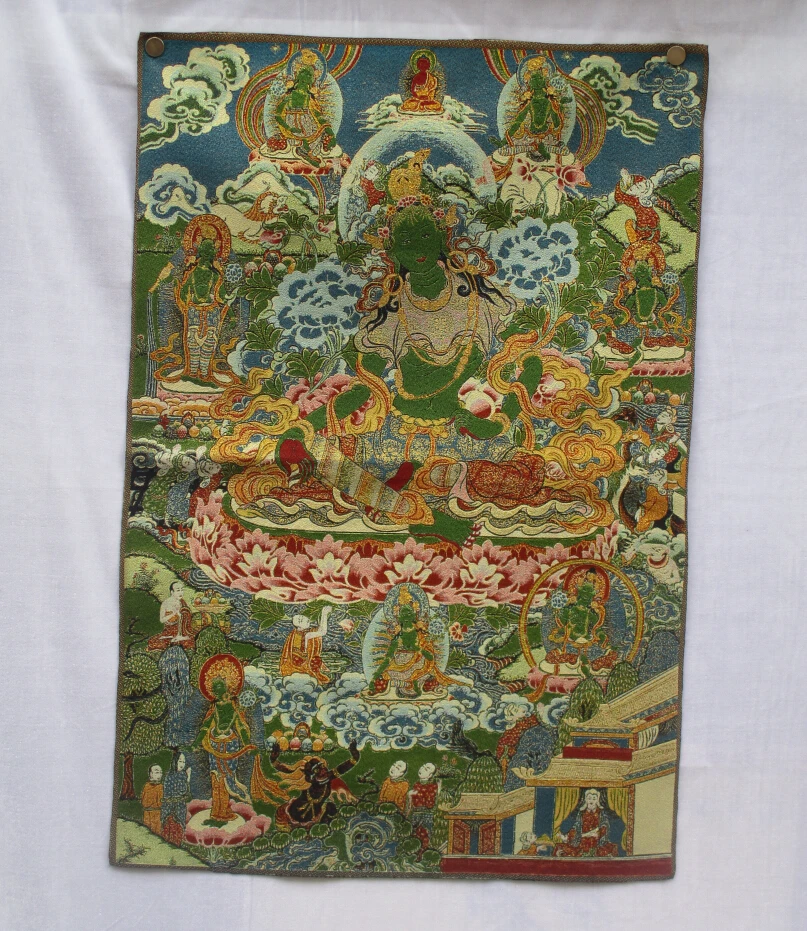 Collectible Traditional Tibetan Buddhism in Nepal Thangka of Buddha paintings ,Big size Buddhism silk brocade painting p002612
Collectible Traditional Tibetan Buddhism in Nepal Thangka of Buddha paintings ,Big size Buddhism silk brocade painting p002612