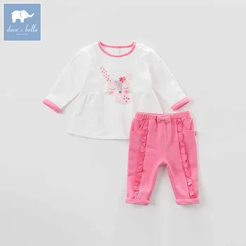 DBA7892 dave bella autumn infant toddler baby girls rabbit print clothes kids long sleeve clothing sets children 2 pc suit
DBA7892 dave bella autumn infant toddler baby girls rabbit print clothes kids long sleeve clothing sets children 2 pc suit