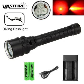 1 mode red color Diving flashlight waterproof 100m Scuba Aluminum Adjust Brightness Diving Light for 18650
1 mode red color Diving flashlight waterproof 100m Scuba Aluminum Adjust Brightness Diving Light for 18650