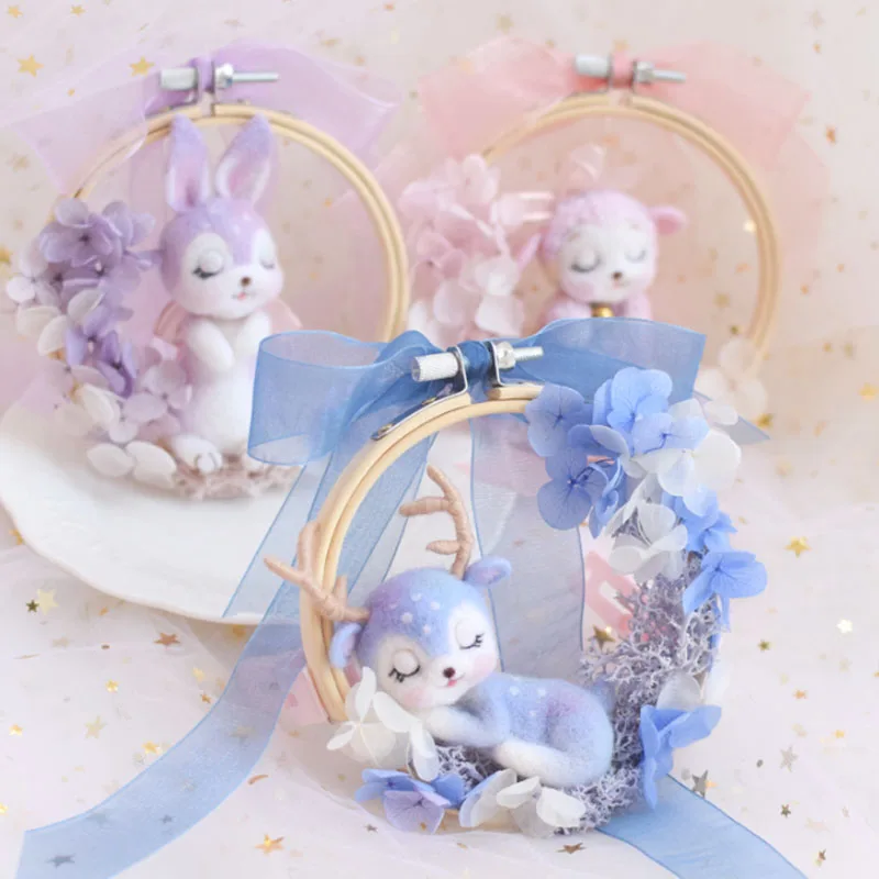 1 set Wool Felt Craft DIY Non Finished Poked Toy Doll Animal Set Handcraft Kit for Needle Material Bag Pack Shiba Inu Set
1 set Wool Felt Craft DIY Non Finished Poked Toy Doll Animal Set Handcraft Kit for Needle Material Bag Pack Shiba Inu Set