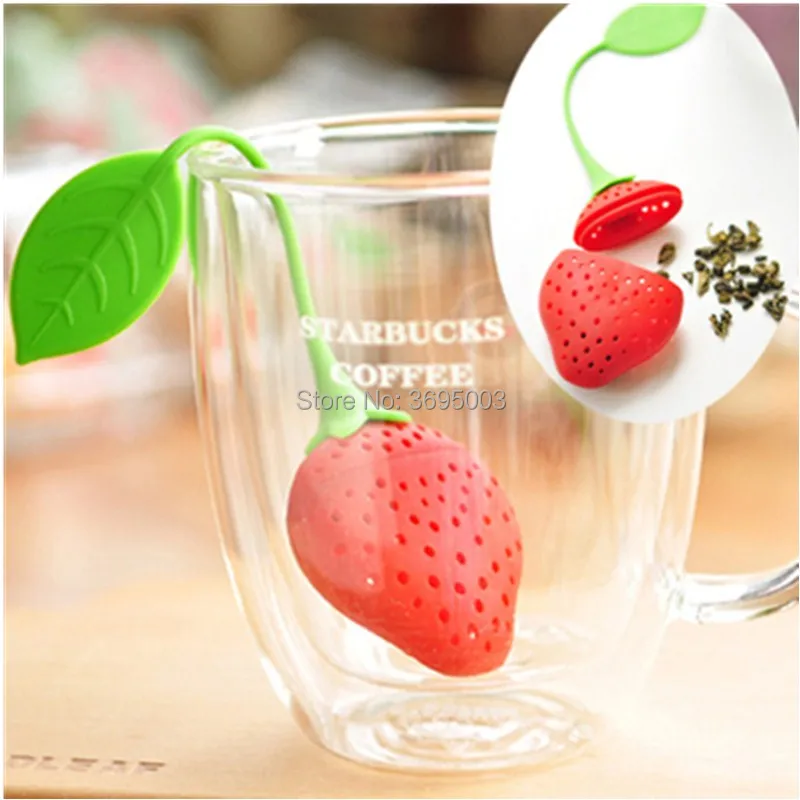 1Pc lovely Reuseable Foof safe Silicone Red Strawberry Shape Tea Leaf Bag Holder Tea Coffee Punch Filter Tea Infuser
1Pc lovely Reuseable Foof safe Silicone Red Strawberry Shape Tea Leaf Bag Holder Tea Coffee Punch Filter Tea Infuser