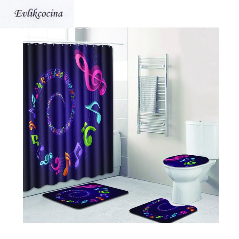 Free Shipping 4Pcs Musical Note Banyo Paspas Bathroom Carpet Toilet Bath Mat Set Non Slip Pad Tapis Salle De Bain Alfombra Bano
Free Shipping 4Pcs Musical Note Banyo Paspas Bathroom Carpet Toilet Bath Mat Set Non Slip Pad Tapis Salle De Bain Alfombra Bano