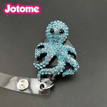 50pcs/lot make custom blue rhinestone octopus working Id badge holder,Nurse ID badge reel
50pcs/lot make custom blue rhinestone octopus working Id badge holder,Nurse ID badge reel