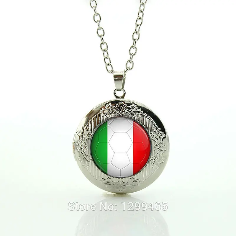 Football team jewelry Italy England Greece Honduras Ivory Japan Mexico Netherlands Russia team logo locket necklace N506
Football team jewelry Italy England Greece Honduras Ivory Japan Mexico Netherlands Russia team logo locket necklace N506