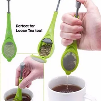 Tea Filter&Infuser Built-in plunger Healthy Intense Flavor Reusable Tea Bag Plastic Tea&Coffee Stir Strainer Drop Shipping
Tea Filter&Infuser Built-in plunger Healthy Intense Flavor Reusable Tea Bag Plastic Tea&Coffee Stir Strainer Drop Shipping