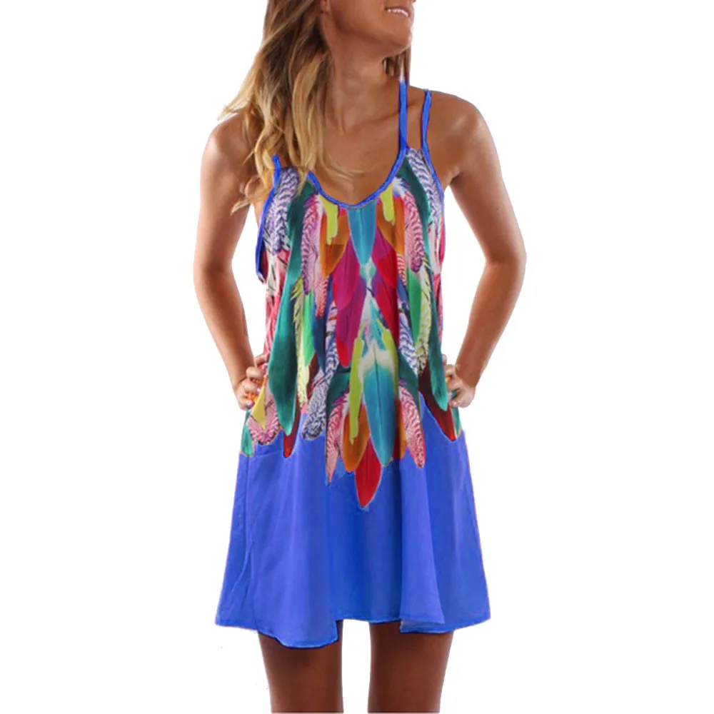 2018 Best Sell dress female New Fashion Women's Summer Boho Casual Printed Maxi Party Cocktail Beach Dress Sundress vestidos
2018 Best Sell dress female New Fashion Women's Summer Boho Casual Printed Maxi Party Cocktail Beach Dress Sundress vestidos