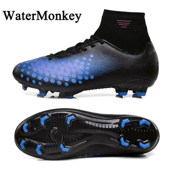 WaterMonkey Fashion Adult Soccer Shoes Outdoors Grass Soccer Boot Long Spike Football Shoes Cleats Shoes High Top Football Boots
WaterMonkey Fashion Adult Soccer Shoes Outdoors Grass Soccer Boot Long Spike Football Shoes Cleats Shoes High Top Football Boots