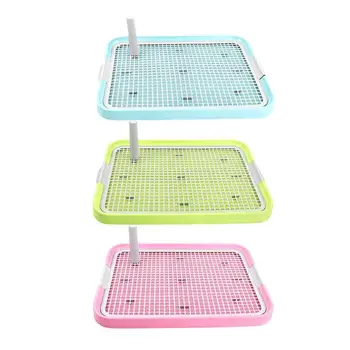 Dog Toilet Tray Puppy Cat Litter Potty Training Pad Holder Pets Supplies 
Dog Toilet Tray Puppy Cat Litter Potty Training Pad Holder Pets Supplies
