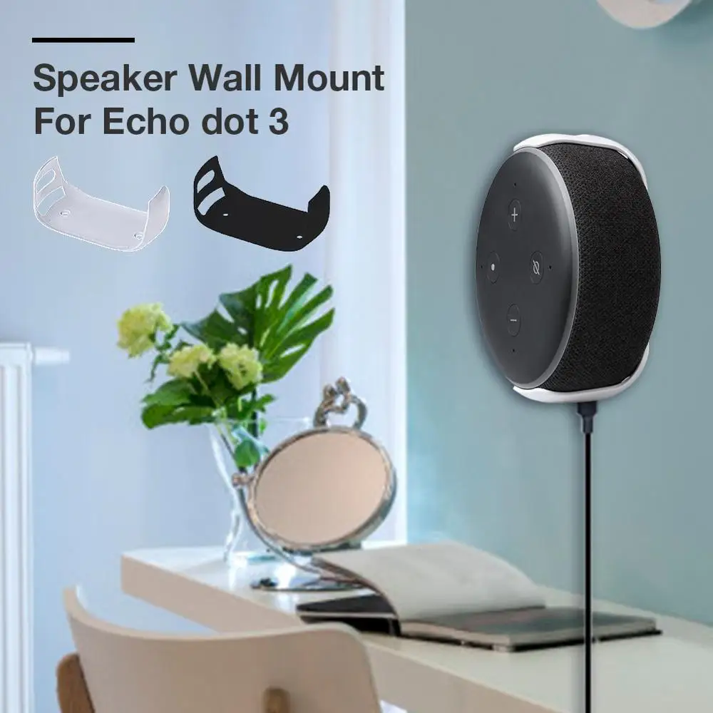 Wall Mount Holder For Amazon Echo Dot 3 Intelligent Audio Bracket Outlet Mount Hanger For Echo Dot 3 Smart Speaker Assistants
Wall Mount Holder For Amazon Echo Dot 3 Intelligent Audio Bracket Outlet Mount Hanger For Echo Dot 3 Smart Speaker Assistants