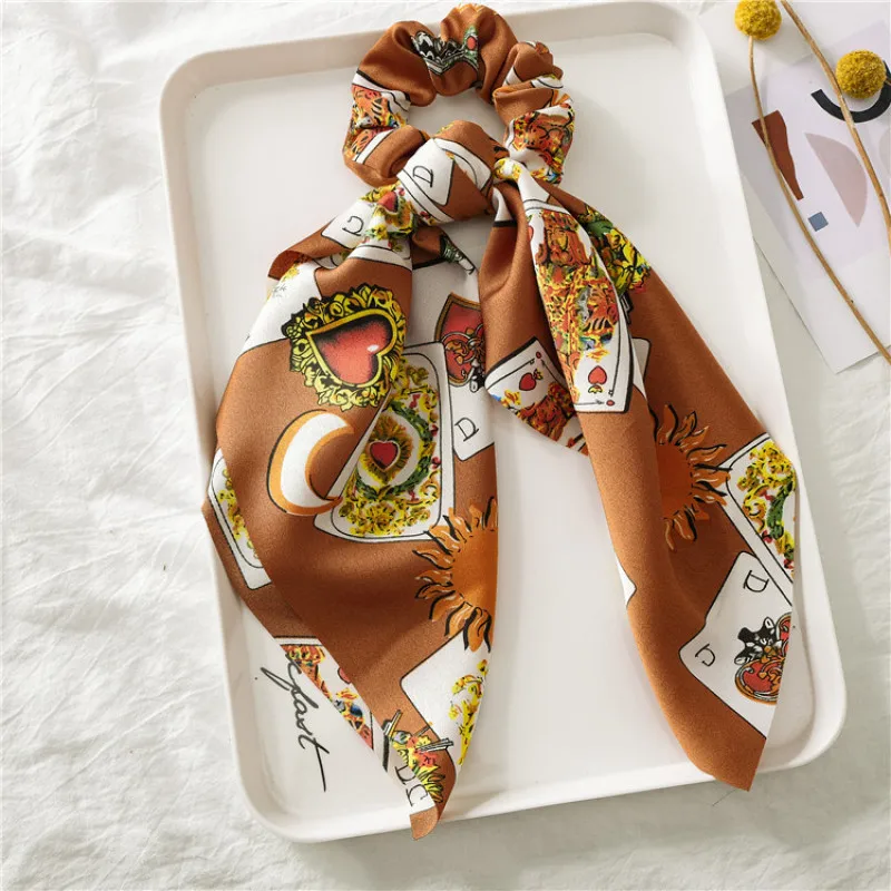 Bohemian Floral Printed Ribbon Bow Hair Holder Scrunchies Women Elastic Hair Band Scarf Hair Rope Ties Girls Hair Accessories
Bohemian Floral Printed Ribbon Bow Hair Holder Scrunchies Women Elastic Hair Band Scarf Hair Rope Ties Girls Hair Accessories