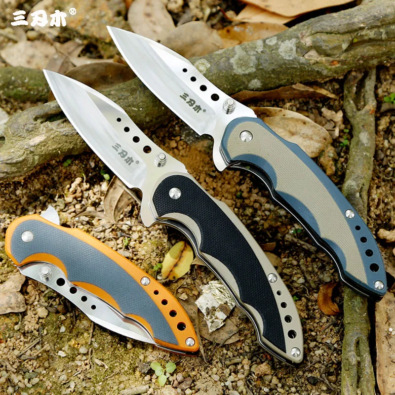 Sanrenmu 7078 Pocket Folding Knife 12C27 Blade G10 Handle Outdoor Camping Survival Fishing Tool Everyday Carry EDC Fruit Knife
Sanrenmu 7078 Pocket Folding Knife 12C27 Blade G10 Handle Outdoor Camping Survival Fishing Tool Everyday Carry EDC Fruit Knife