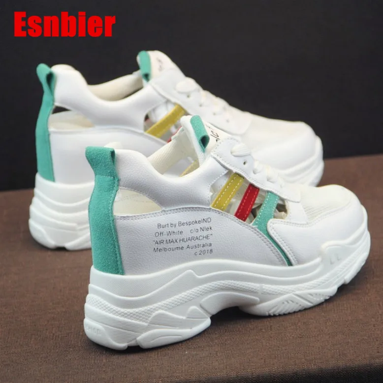 Fashion Women Height Increasing Summer Breathable Waterproof Wedges Sneakers Platform Shoes Woman Pu Leather Casual Shoes
Fashion Women Height Increasing Summer Breathable Waterproof Wedges Sneakers Platform Shoes Woman Pu Leather Casual Shoes