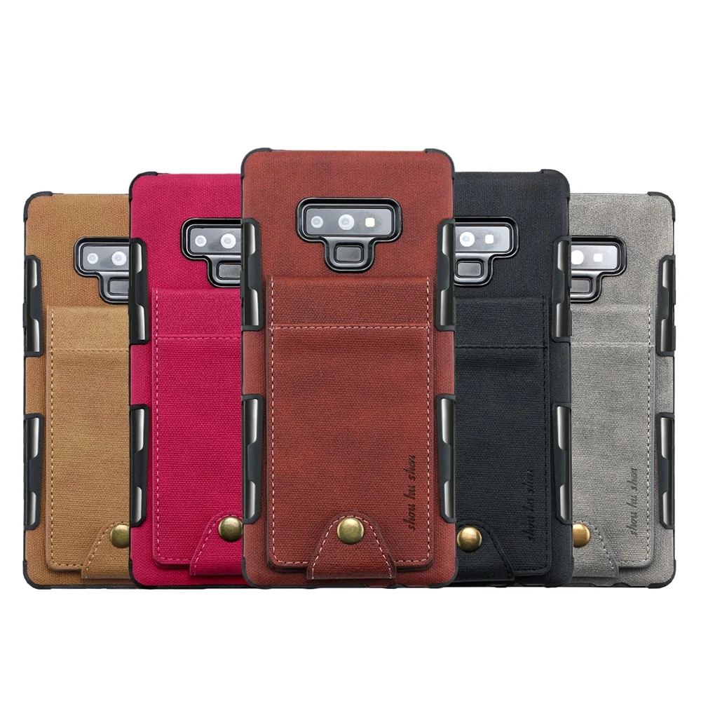 Colorful Button Canvas Wallet Case Card Slot Flip Linen Cover For Samsung Note 8 Note 9 Card Package
Colorful Button Canvas Wallet Case Card Slot Flip Linen Cover For Samsung Note 8 Note 9 Card Package