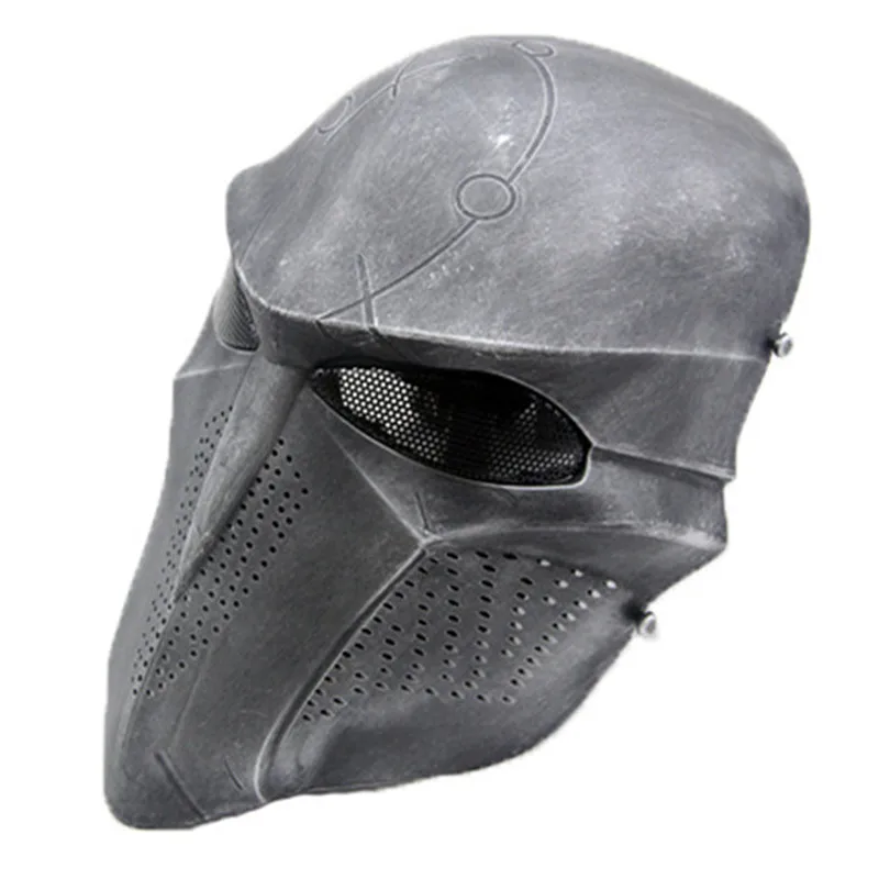 Death Scary Ghost Skull Metal Mesh Full Face Protective Tactical Paintball Airsoft Halloween CS Cospay skeleton mask
Death Scary Ghost Skull Metal Mesh Full Face Protective Tactical Paintball Airsoft Halloween CS Cospay skeleton mask