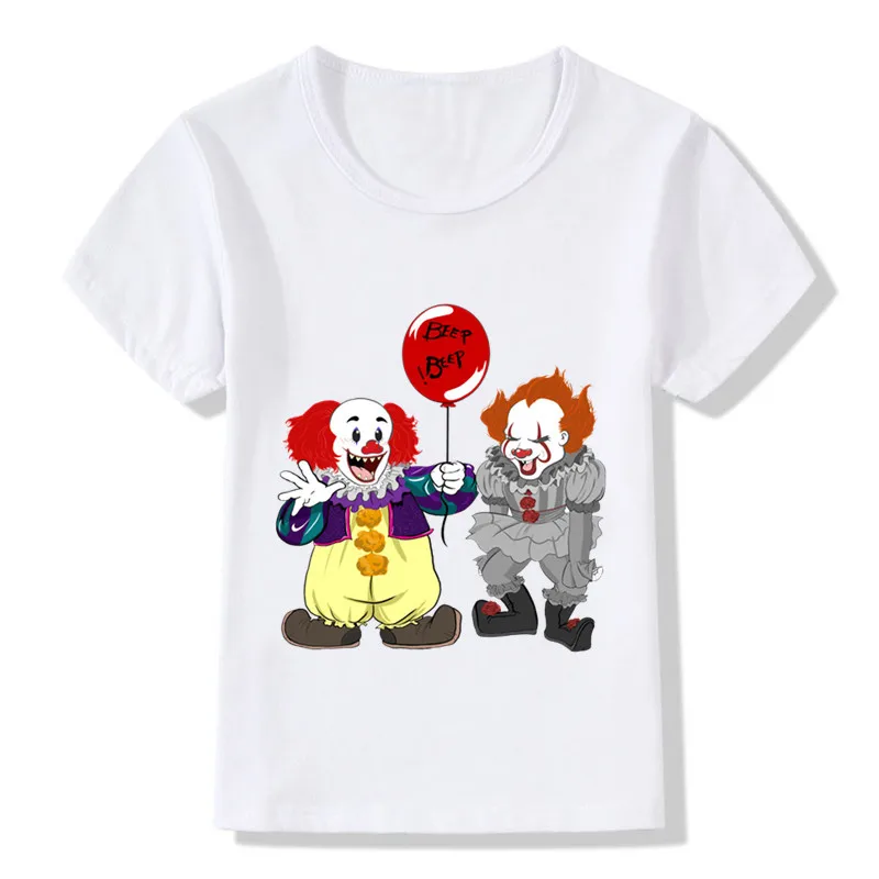 Movie It Losers Print Pennywise Children Funny T shirt Baby Boys/Girls You'll Float Too Tops T-shirt Kids Summer Clothes
Movie It Losers Print Pennywise Children Funny T shirt Baby Boys/Girls You'll Float Too Tops T-shirt Kids Summer Clothes
