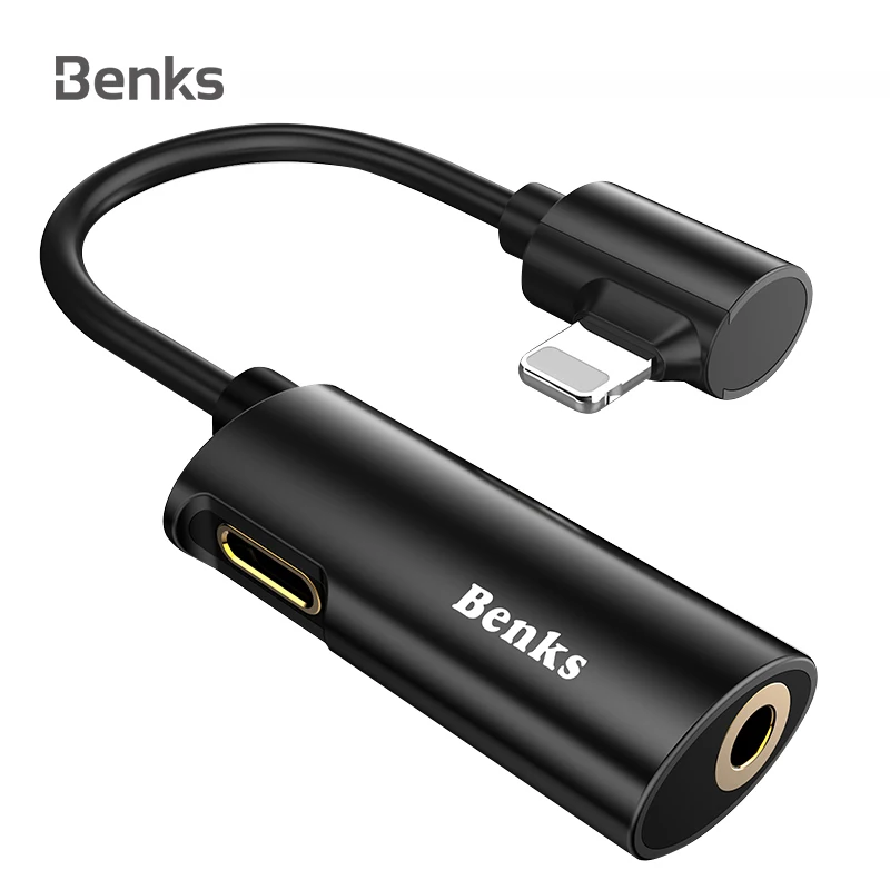 Benks 2 in 1 For iPhone Xs Max Xr Audio Adapter For iPhone 7 8Plus Music Charging Converter Adapter 3.5MM Headphone Splitter
Benks 2 in 1 For iPhone Xs Max Xr Audio Adapter For iPhone 7 8Plus Music Charging Converter Adapter 3.5MM Headphone Splitter