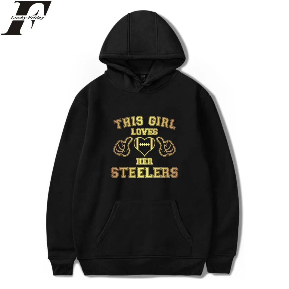 LUCKYFRIDAYF This Girl Loves Her Steelers Hoodies Sweatshirts Printed men Women Long Sleeve Hoodies Sweatshirt pullover tops
LUCKYFRIDAYF This Girl Loves Her Steelers Hoodies Sweatshirts Printed men Women Long Sleeve Hoodies Sweatshirt pullover tops