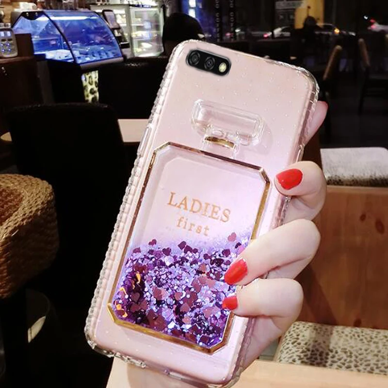 ZB570TL Soft Phone Case For ASUS X018D Dynamic Liquid Glitter Quicksand ZenFone Max Plus M1 |