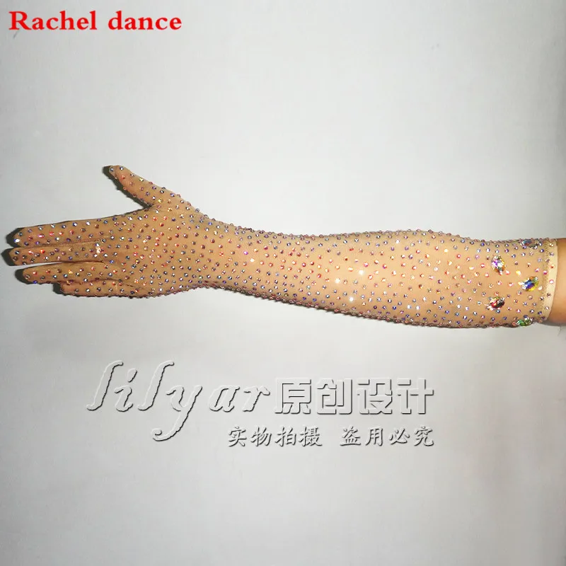 Customized Modern Dance Latin Dance Performance Dress Sasza Dance Accessories Gloves Skin Color Nude Color Elastic Net Full Dril
Customized Modern Dance Latin Dance Performance Dress Sasza Dance Accessories Gloves Skin Color Nude Color Elastic Net Full Dril