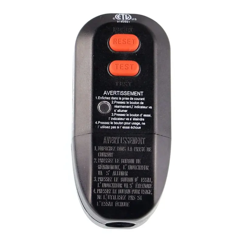 15A GFCI AC Plug Replacements USA With Reset Circuit Protection Assemble 2-Prongs Wire Connection For Conditioner Heater
15A GFCI AC Plug Replacements USA With Reset Circuit Protection Assemble 2-Prongs Wire Connection For Conditioner Heater