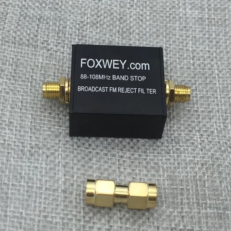 Broadcast FM Band Stop Filter (88 - 108 MHz FM Trap) by SDR RTL std Hackrf Bandstop
Broadcast FM Band Stop Filter (88 - 108 MHz FM Trap) by SDR RTL std Hackrf Bandstop