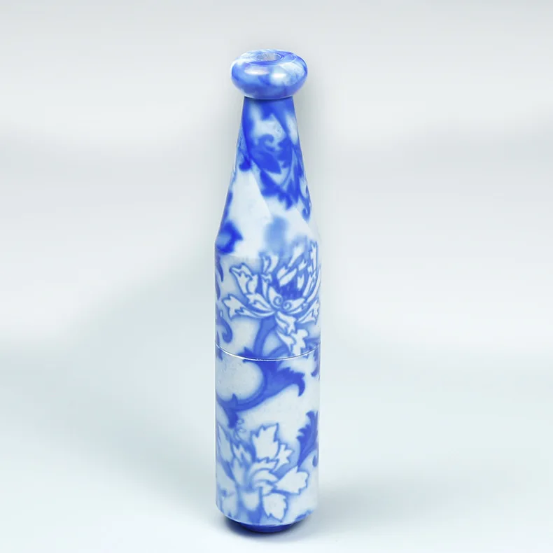 30pcs/lot high quality ceramic pipe 78mm length personality blue and white porcelain smoking pipe as cigarette grinder tool
30pcs/lot high quality ceramic pipe 78mm length personality blue and white porcelain smoking pipe as cigarette grinder tool