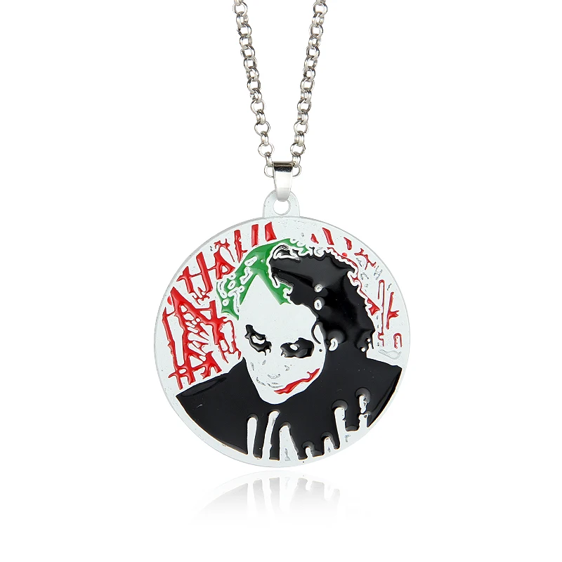 Movie Superhero The Batman Dawn of Justice Necklace Riddler Joker Metal Pendant Fashion Jewelry Necklace for Men Women Gift
Movie Superhero The Batman Dawn of Justice Necklace Riddler Joker Metal Pendant Fashion Jewelry Necklace for Men Women Gift
