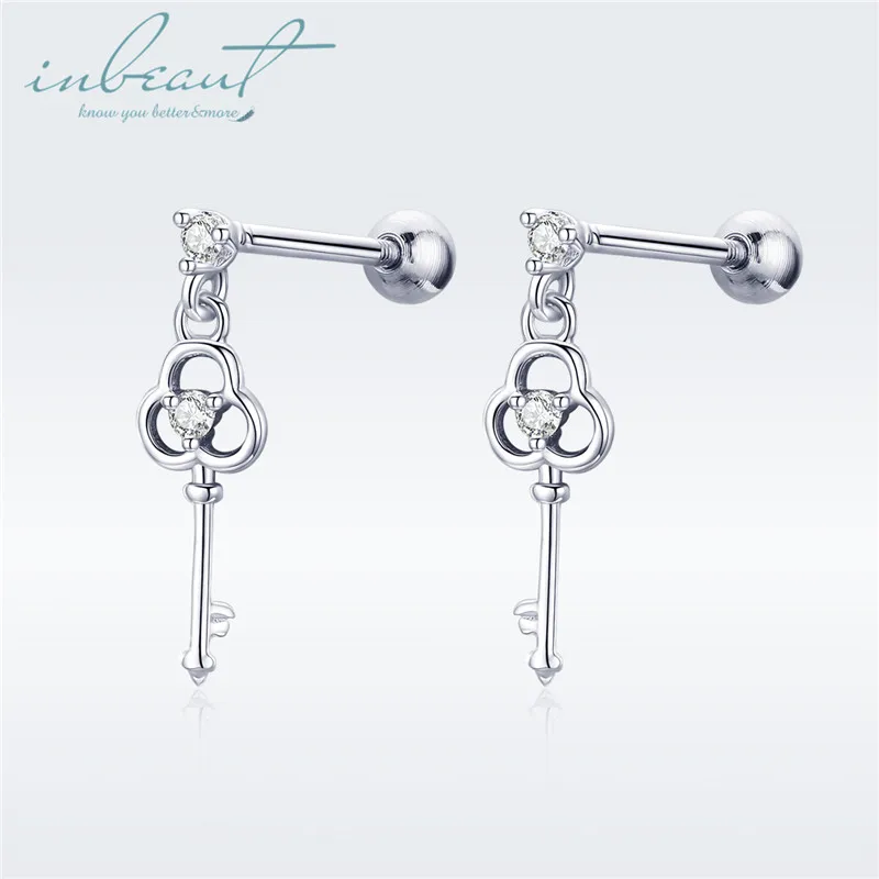 S925 Sterling Silver Princess Key Stud Earrings Female 925 Original Design Cute Open Your Heart Lock Earrings for Women Korean
S925 Sterling Silver Princess Key Stud Earrings Female 925 Original Design Cute Open Your Heart Lock Earrings for Women Korean