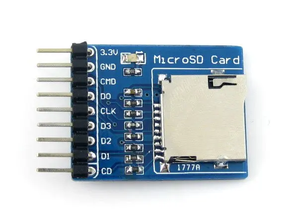 Micro SD Storage Board # Used to Connect Micro SD Storage Board Micro SD TF Card Memory Shield Module SPI
Micro SD Storage Board # Used to Connect Micro SD Storage Board Micro SD TF Card Memory Shield Module SPI