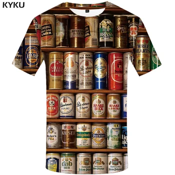 KYKU Beer T-shirt Men Metal Anime Clothes Colorful T-shirts 3d Harajuku Shirt Print Tshirts Casual Mens Clothing summer Fashion
KYKU Beer T-shirt Men Metal Anime Clothes Colorful T-shirts 3d Harajuku Shirt Print Tshirts Casual Mens Clothing summer Fashion