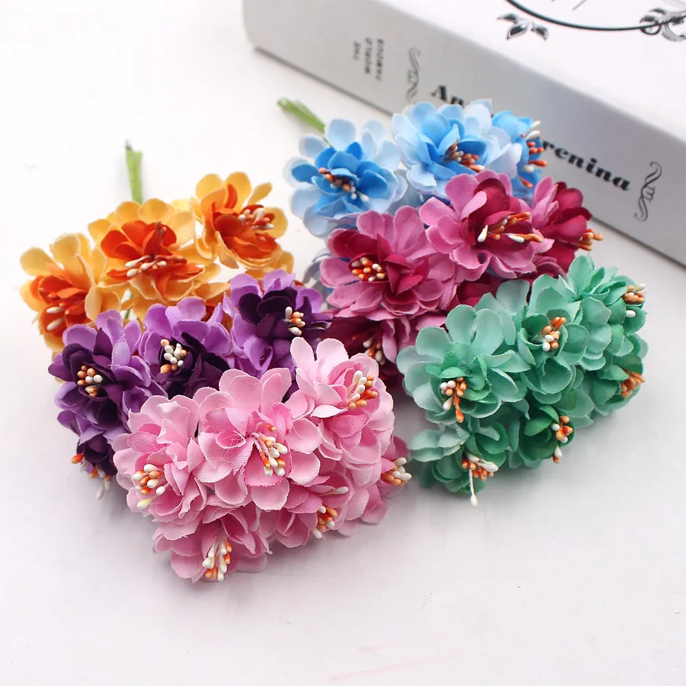 6pcs Stamen Cherry Artificial Flowers For Wedding Decoration Garland Cloth Apparel Sewing Needlework Arts DIY Craft Supplies
6pcs Stamen Cherry Artificial Flowers For Wedding Decoration Garland Cloth Apparel Sewing Needlework Arts DIY Craft Supplies