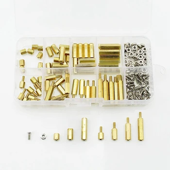180pcs M2.5 Male Female Hex Brass Spacer Standoff Screw Nut Assortment Kit Hex Nut Spacing Screw
180pcs M2.5 Male Female Hex Brass Spacer Standoff Screw Nut Assortment Kit Hex Nut Spacing Screw