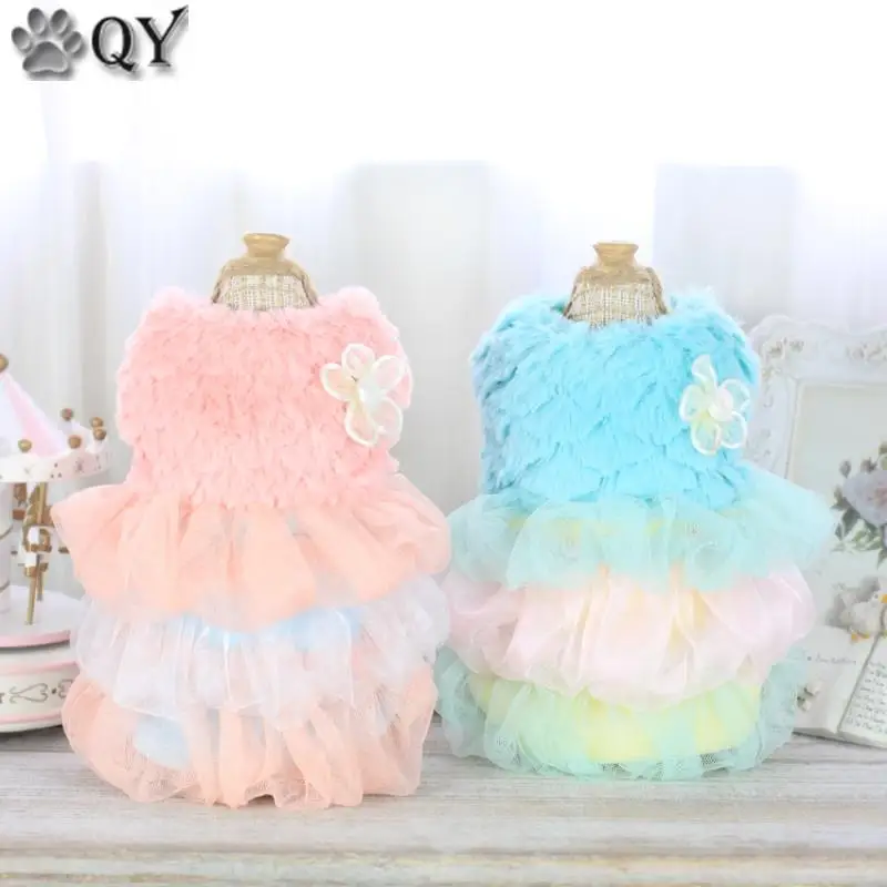 Flower Dog Pet Coat Dog Dresses Clothes for Dogs Chihuahua Yorkie Cat Pet Winter Clothing for Dogs Pet Clothes 2017
Flower Dog Pet Coat Dog Dresses Clothes for Dogs Chihuahua Yorkie Cat Pet Winter Clothing for Dogs Pet Clothes 2017