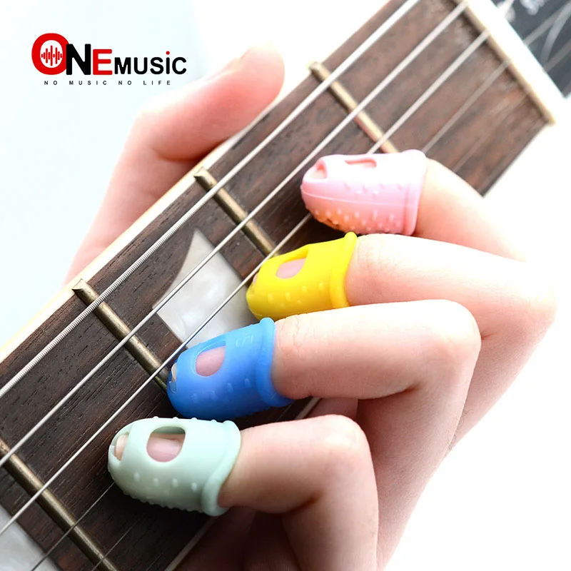 4 Pcs Guitar String Finger Protector S M L Random Color Fingerstall Silicone Finger Ballad Guitar Parts Guitar Accessories
4 Pcs Guitar String Finger Protector S M L Random Color Fingerstall Silicone Finger Ballad Guitar Parts Guitar Accessories