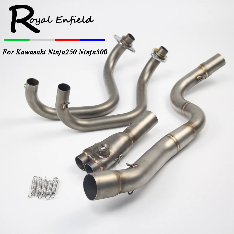ninja250 nanja300 nanjia250r motorcycle exhaust muffler contact middle pipe for Kawasaki Ninja 250R 250 300 2014-2015 slip-on
ninja250 nanja300 nanjia250r motorcycle exhaust muffler contact middle pipe for Kawasaki Ninja 250R 250 300 2014-2015 slip-on