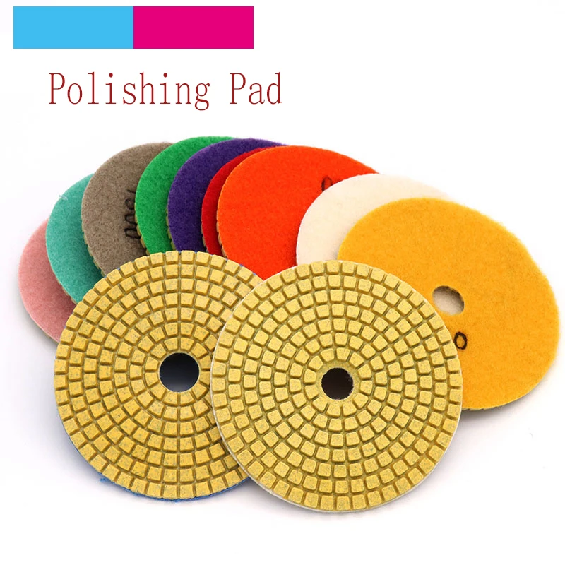 Wet Polisher Concrete Sander Granite Diamond Polishing pad glaze buff ceramics