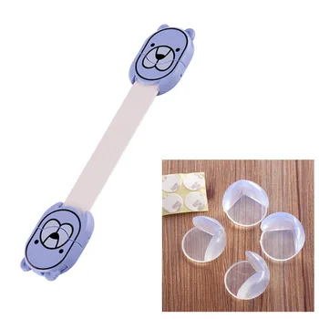 10PcsChild Lock Protection Of Children Locking Doors with 4pcsTable Corner Collision For Children's Safety Kids Plastic Lock
10PcsChild Lock Protection Of Children Locking Doors with 4pcsTable Corner Collision For Children's Safety Kids Plastic Lock