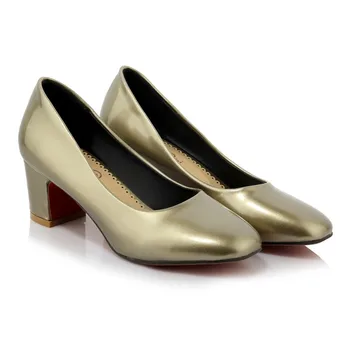 New fashion Big size 33-46 spike high heel pumps with buckle made of high quality pu Square toe women shoes F3
New fashion Big size 33-46 spike high heel pumps with buckle made of high quality pu Square toe women shoes F3